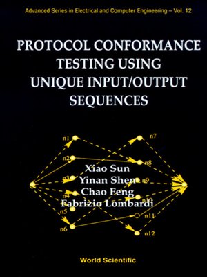 cover image of Protocol Conformance Testing Using Unique Input/output Sequences